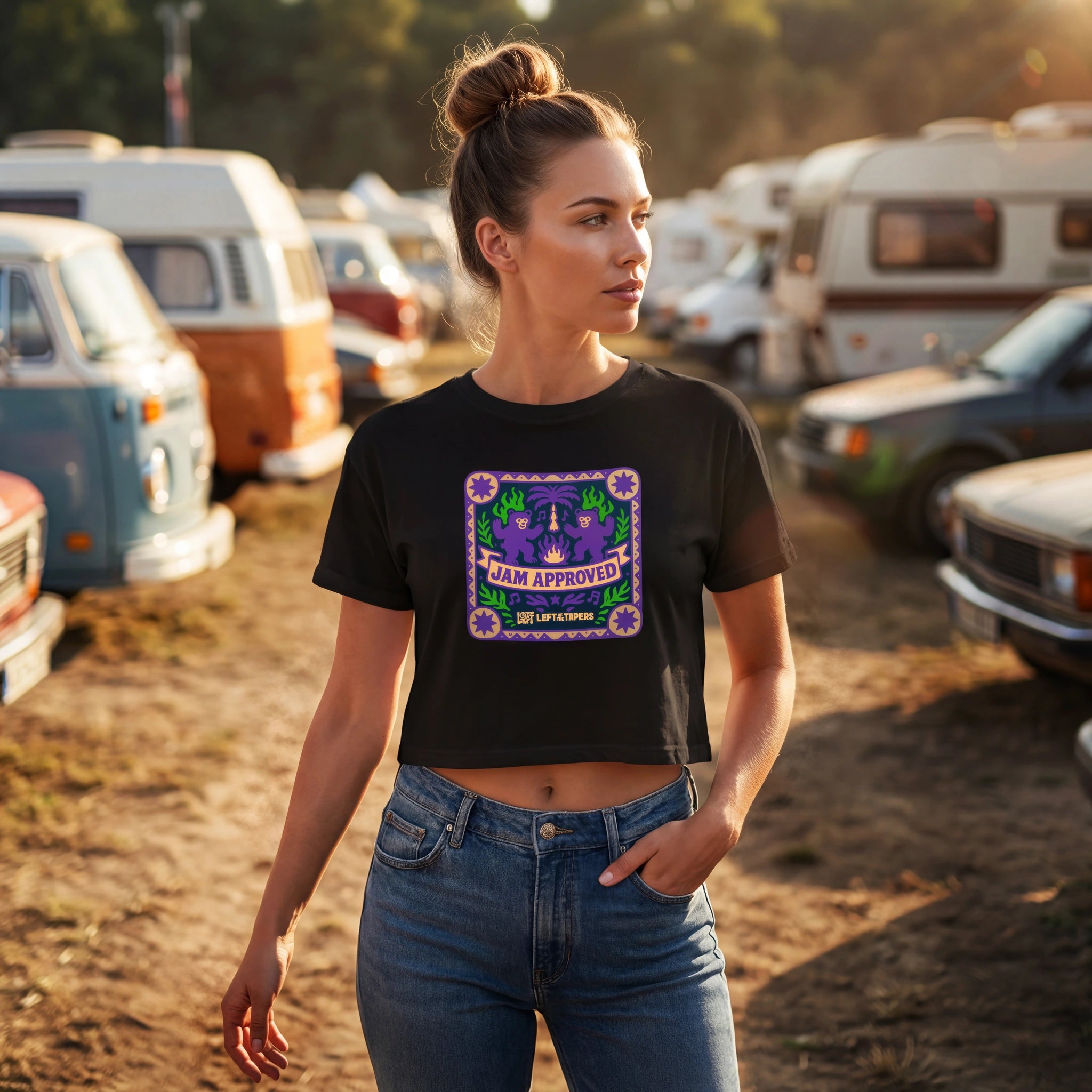 Jam Approved Flowy Crop