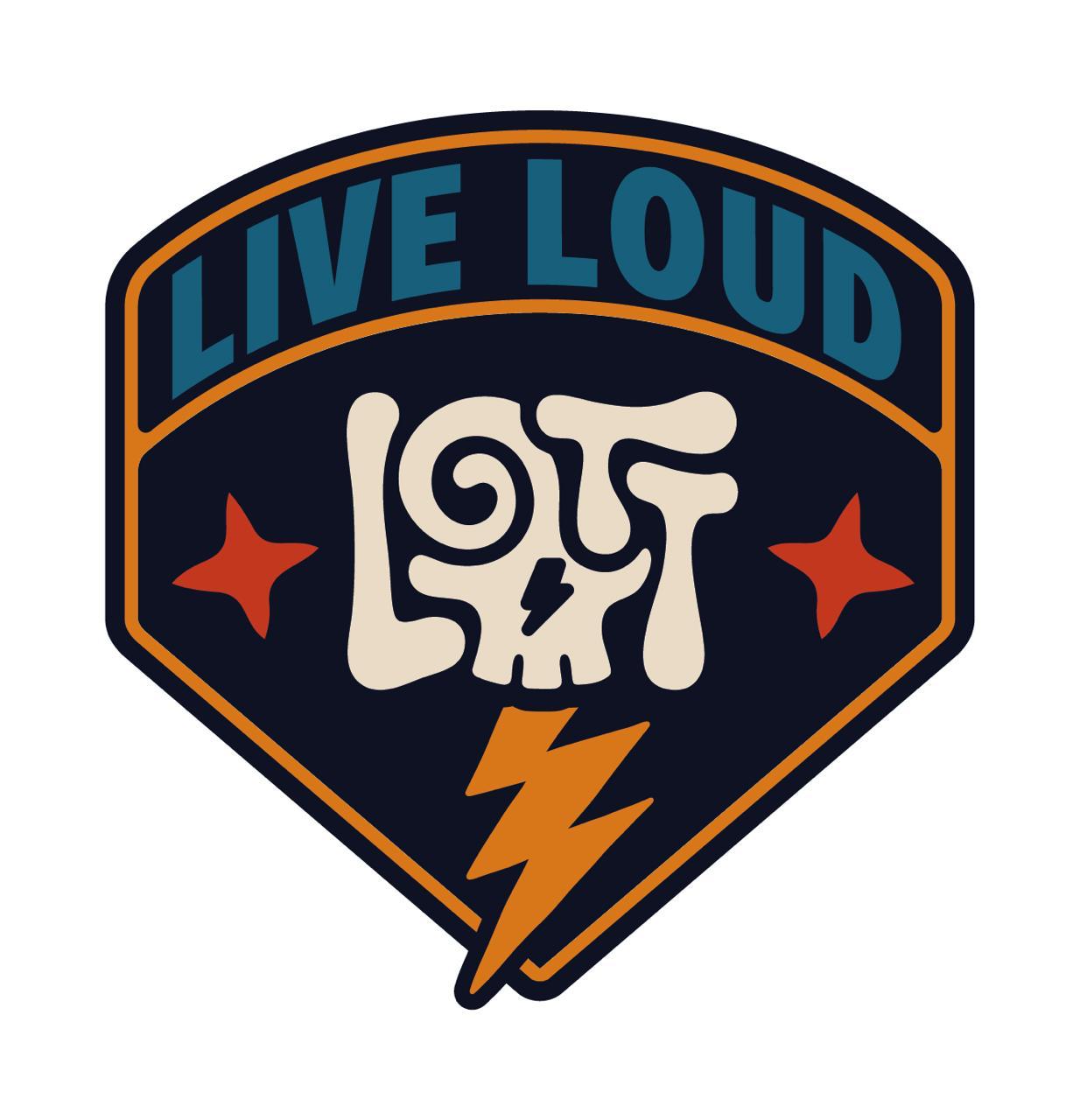 Live Loud Sticker