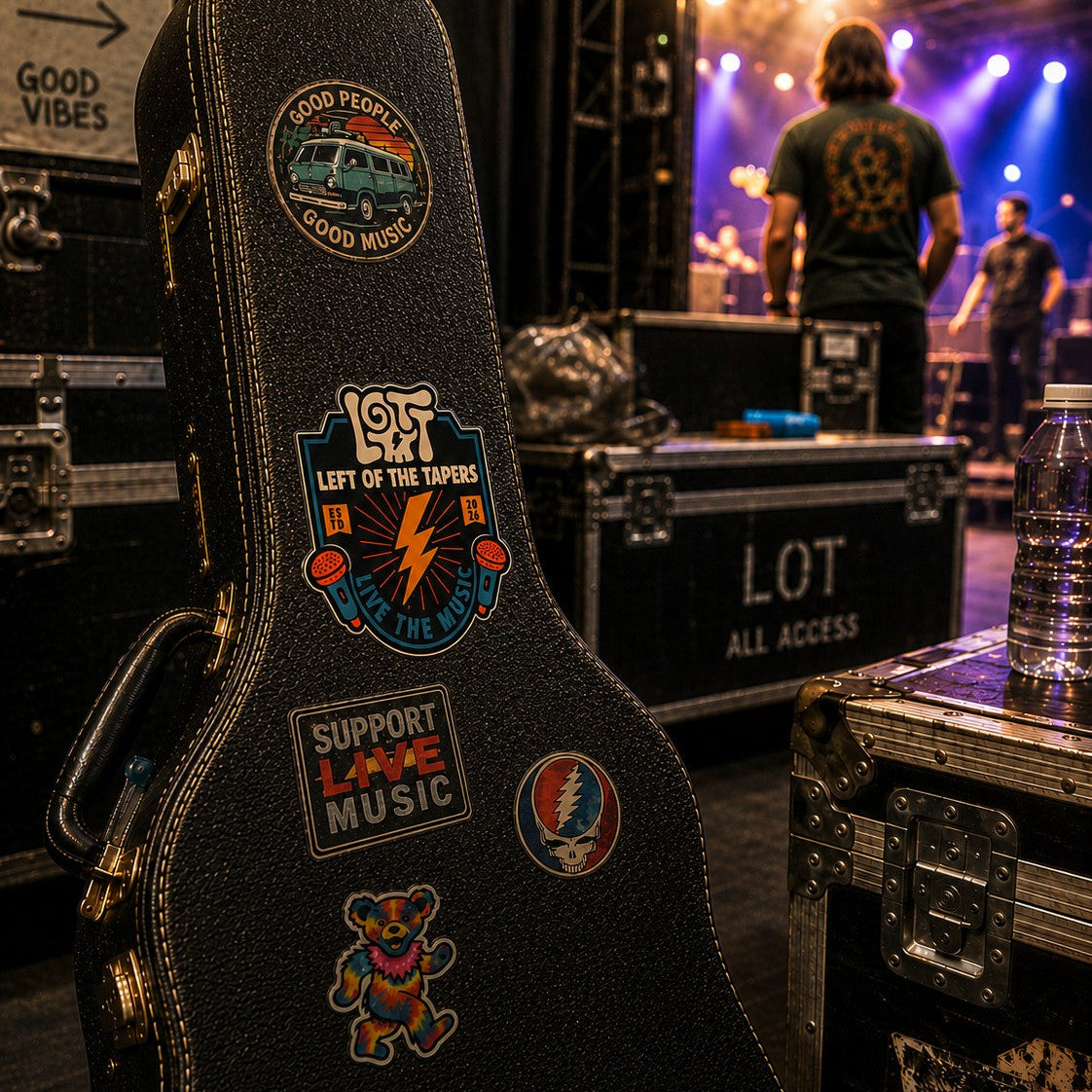 Live the Music Sticker
